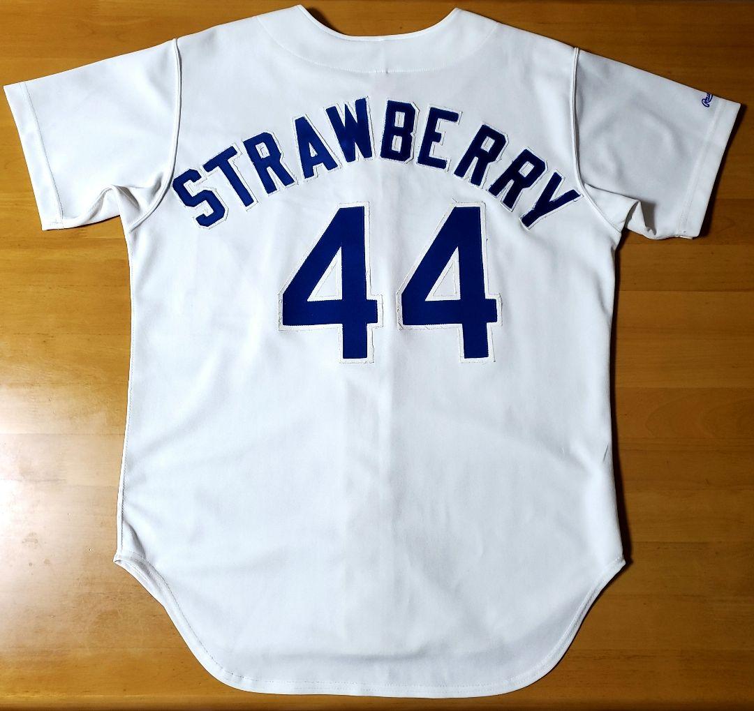MLB ドジャース　ユニフォーム　オーセンティック ストロベリー　44番　希少