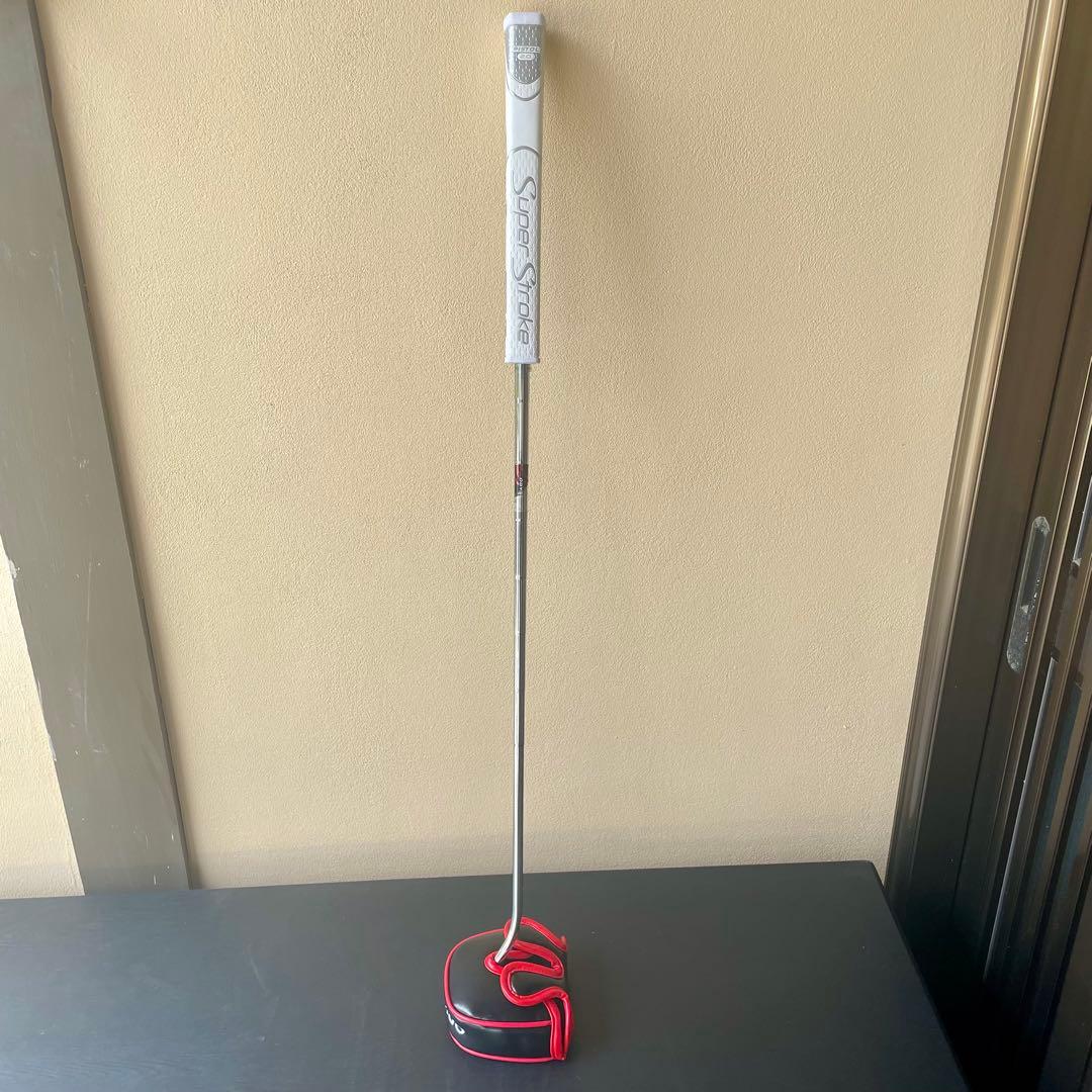【カバー付】ODYSSEY BACKSTRYKE 2-BALLパター33㌅
