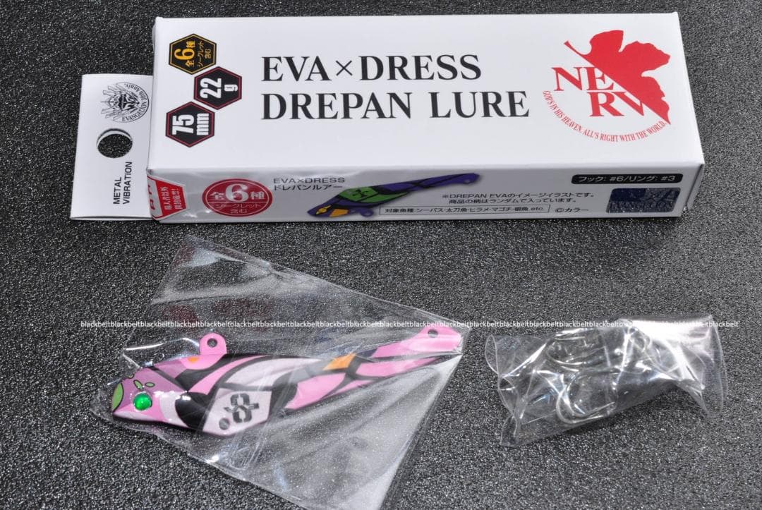 エヴァンゲリオン　ドレパンルアー　EVA×DRESS 5個セット　未使用