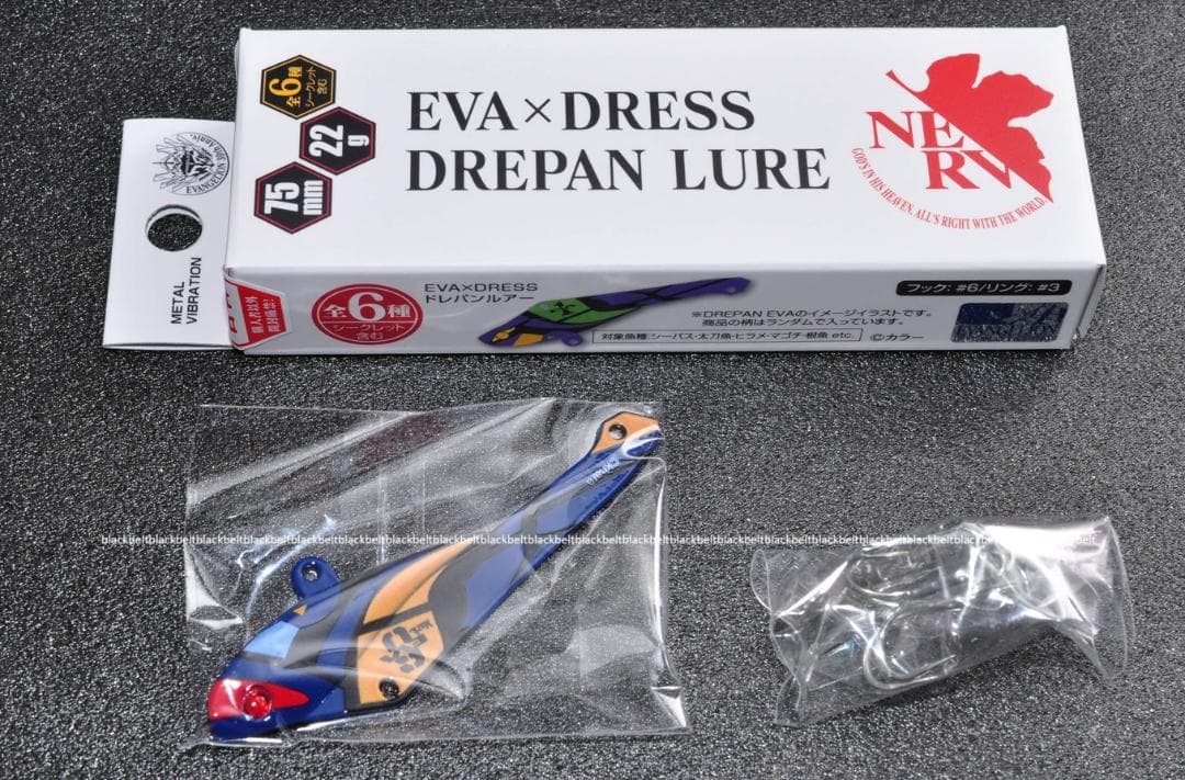 エヴァンゲリオン　ドレパンルアー　EVA×DRESS 5個セット　未使用