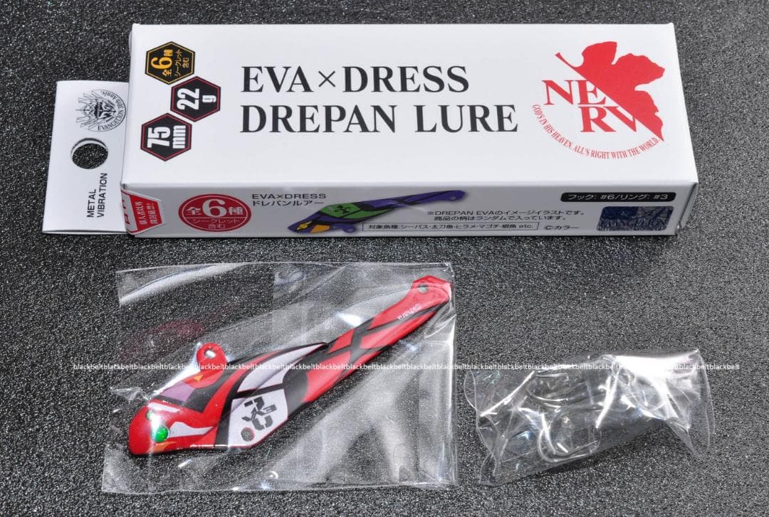 エヴァンゲリオン　ドレパンルアー　EVA×DRESS 5個セット　未使用