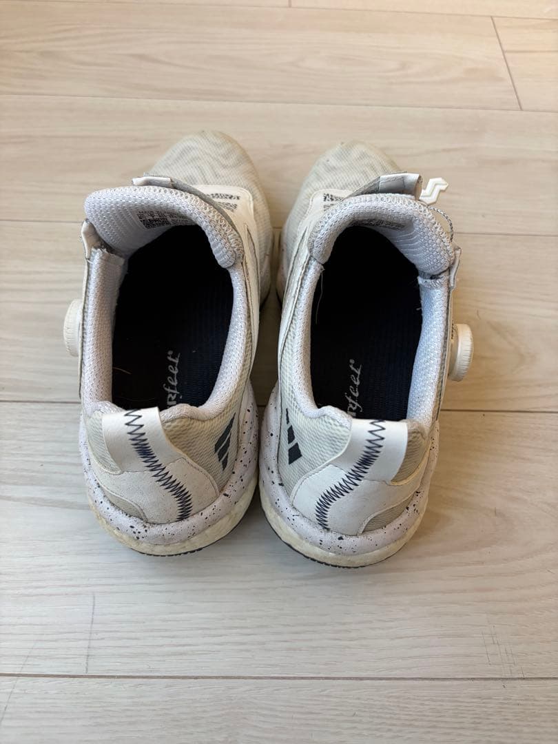 adidas CODECHAOS BOA ゴルフシューズ ホワイト　ネイビー