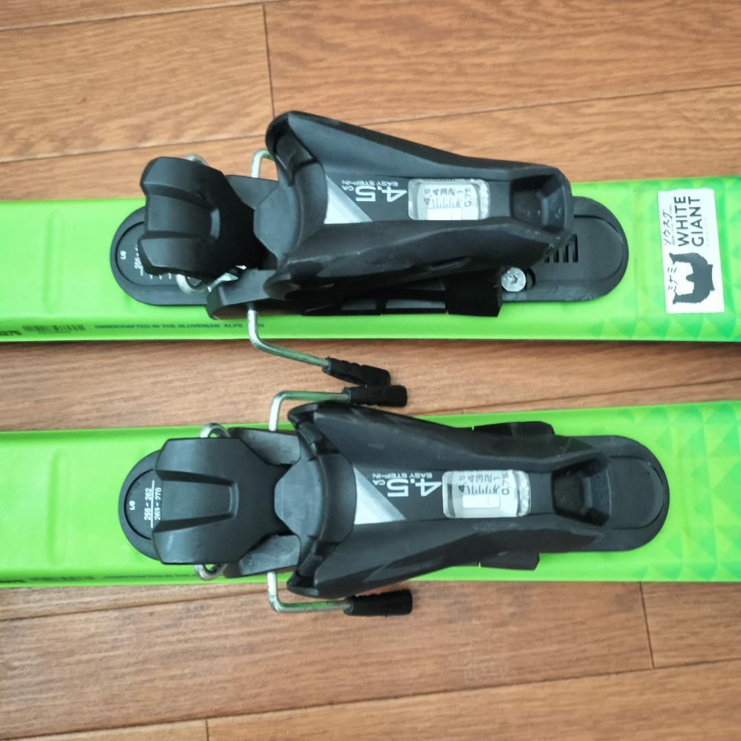 エラン ジュニア スキー板 JETT 130cm ポール付3点セット