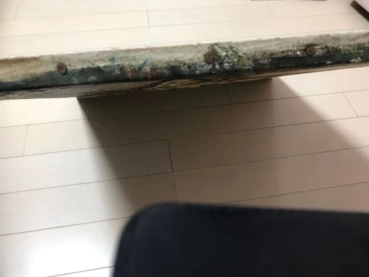 梅原龍三郎　油彩　中川一政鑑定