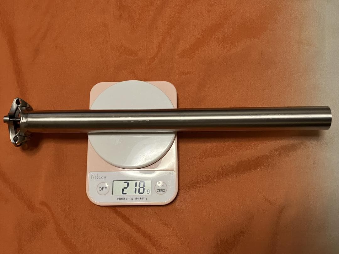 チタン合金製シートポスト 27.2mm 350mm