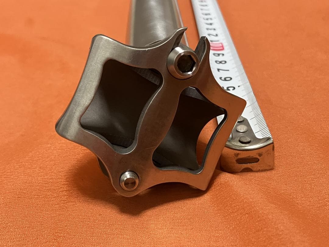 チタン合金製シートポスト 27.2mm 350mm