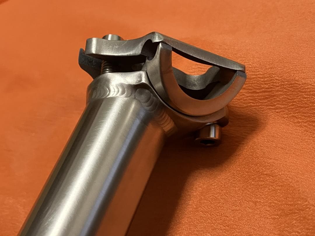 チタン合金製シートポスト 27.2mm 350mm