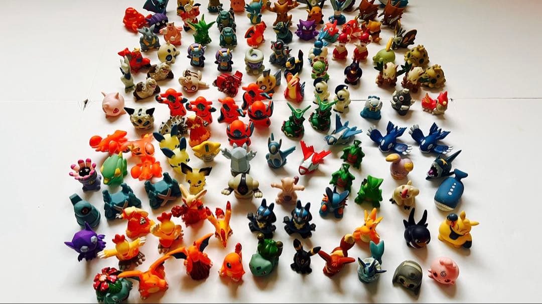 ポケモンキッズ 指人形 フィギュア 119体 初期 まとめ売り レトロ