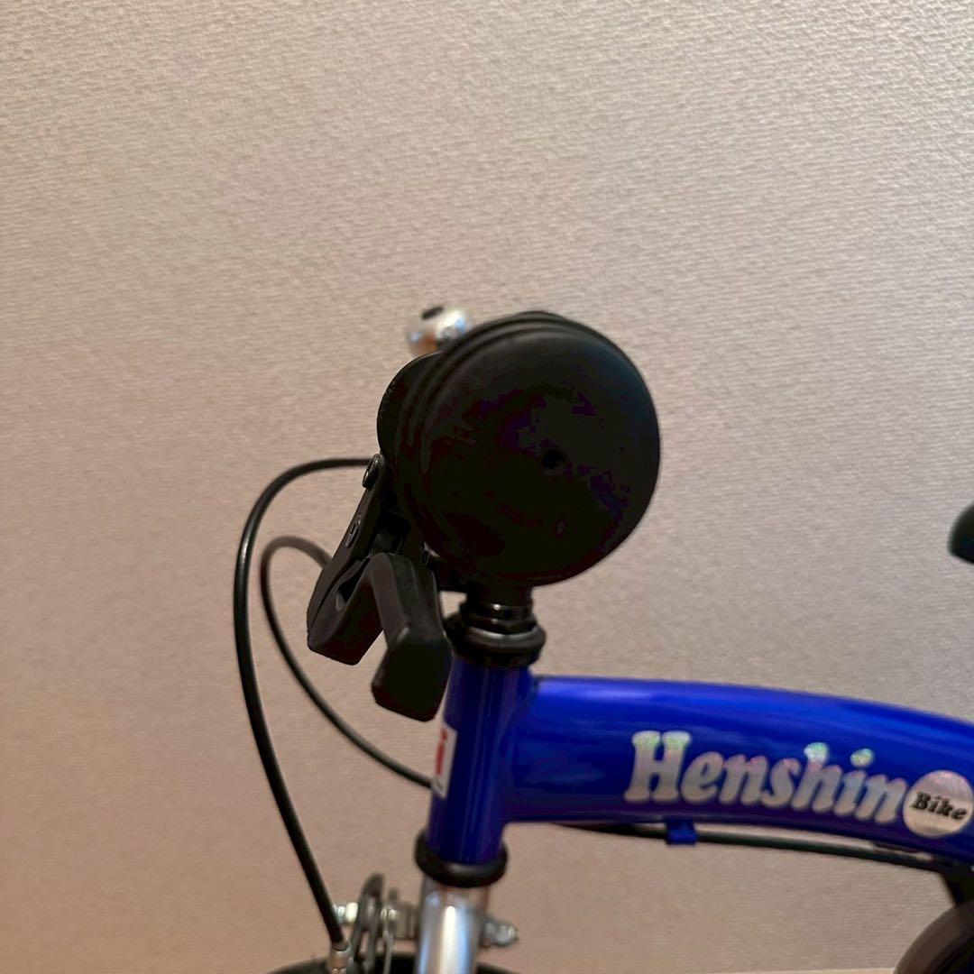太陽Henshin Bike へんしんバイク キッズバイク 大人気のブルー