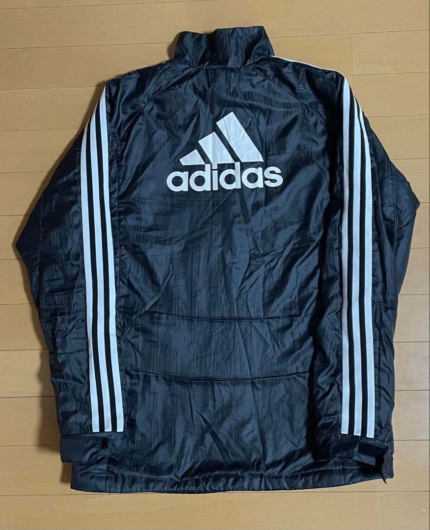 アディダス adidas ウインドブレーカー ウォーマー 上下セットアップ 黒