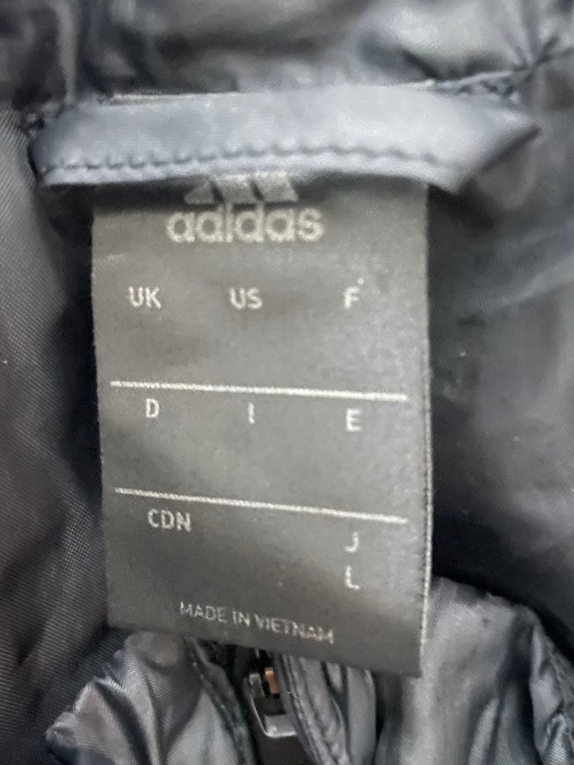 アディダス adidas ウインドブレーカー ウォーマー 上下セットアップ 黒