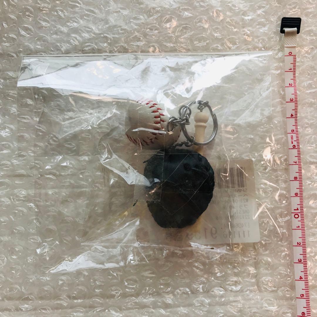 ベースボールデザイン キーホルダー バット ボール グローブ ミット 野球 部活