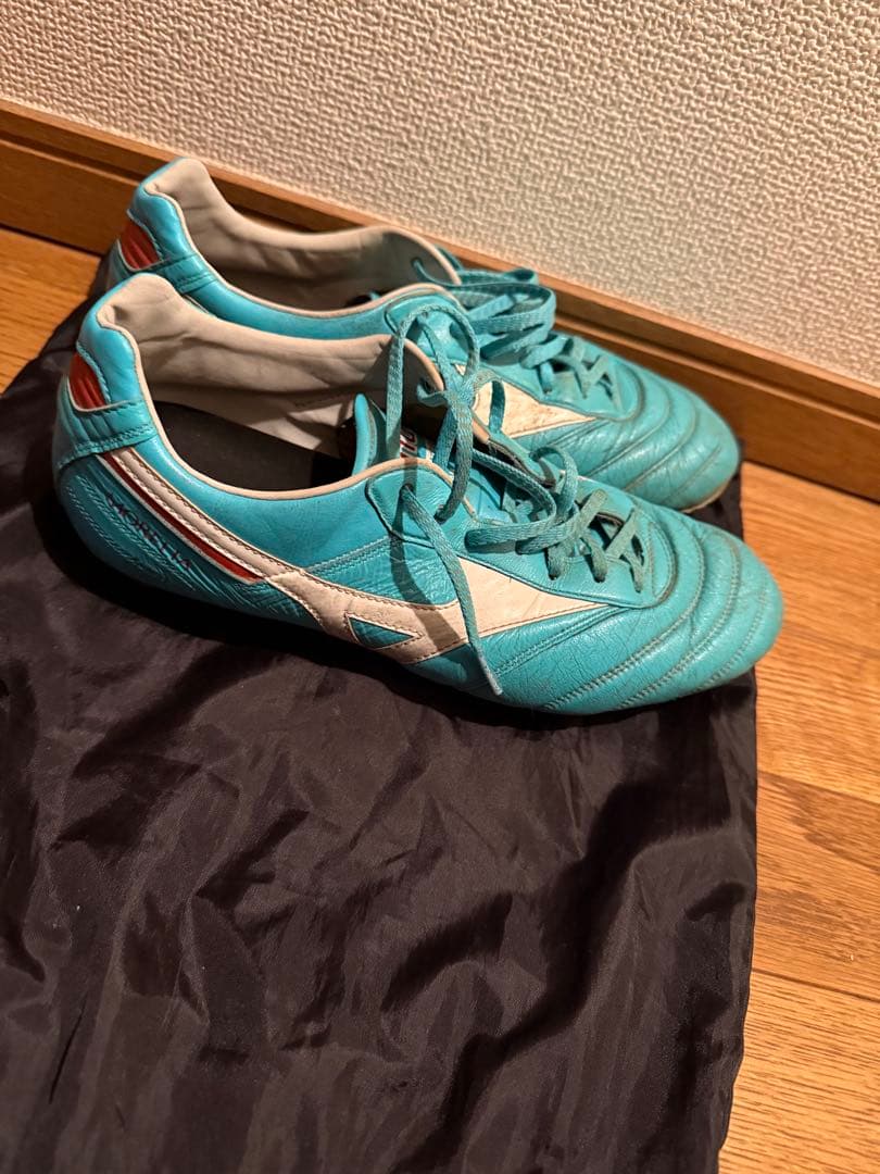 サッカー スパイク モレリアネオ2 水色