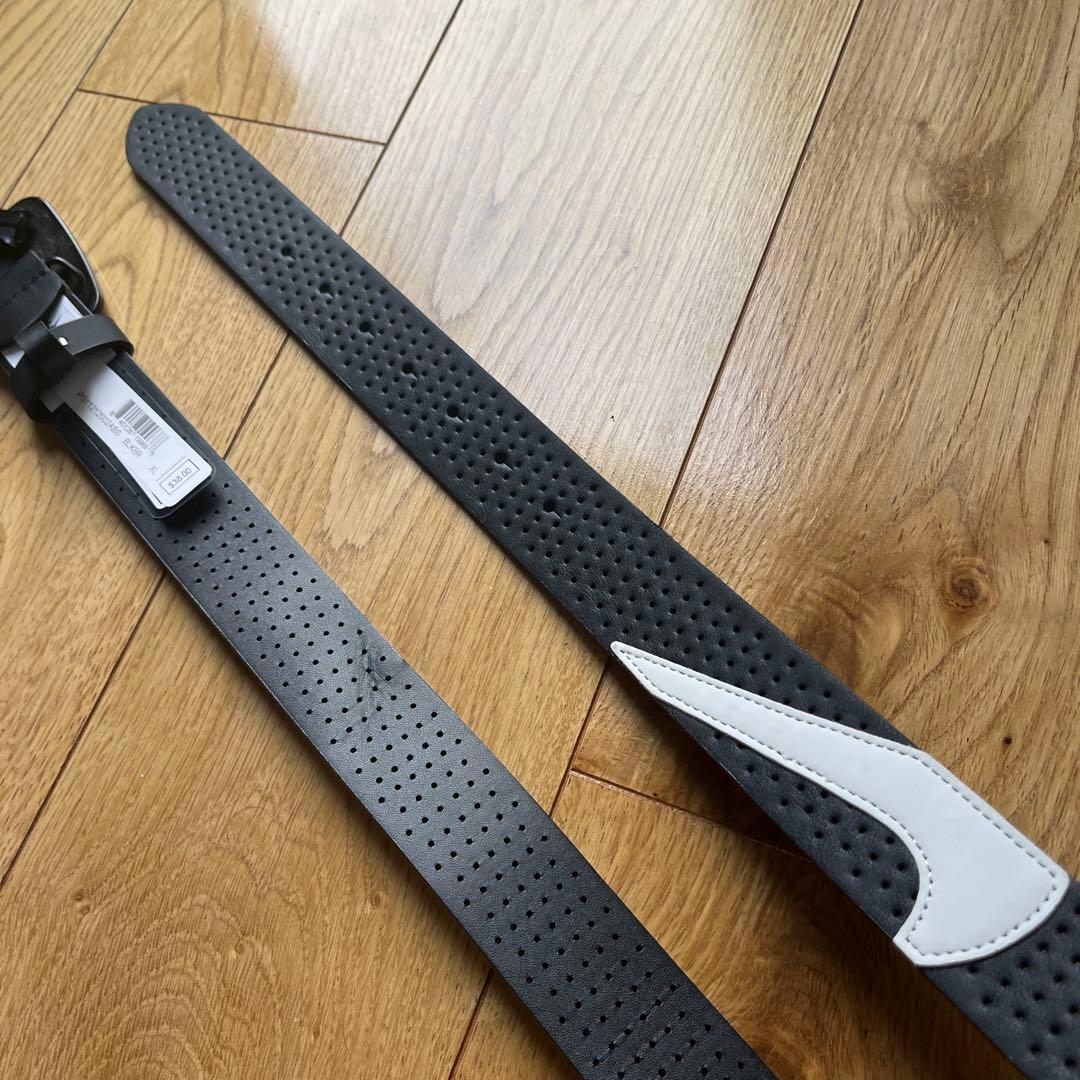 新品　未使用　メンズ　XL　ナイキゴルフ　ベルト　ブラック　黒　バックル