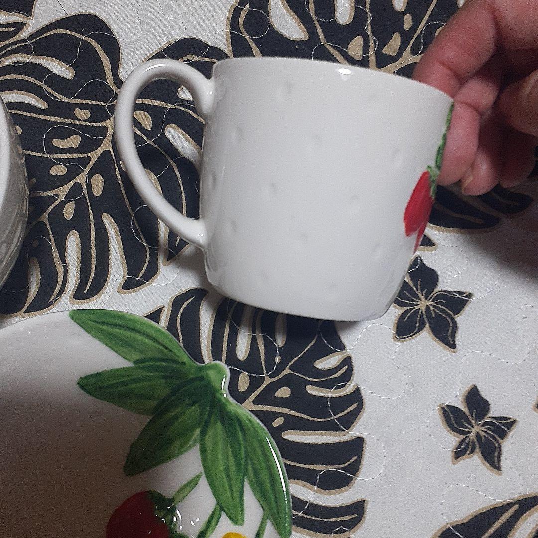 いちごデザイン食器セット 3点