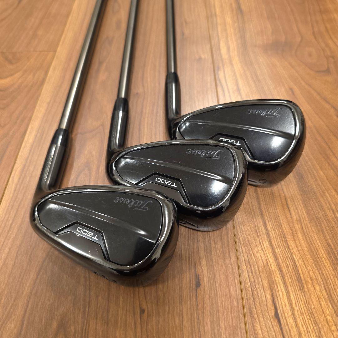 タイトリスト T200 ブラック アイアン 2021年 6本セット 105T