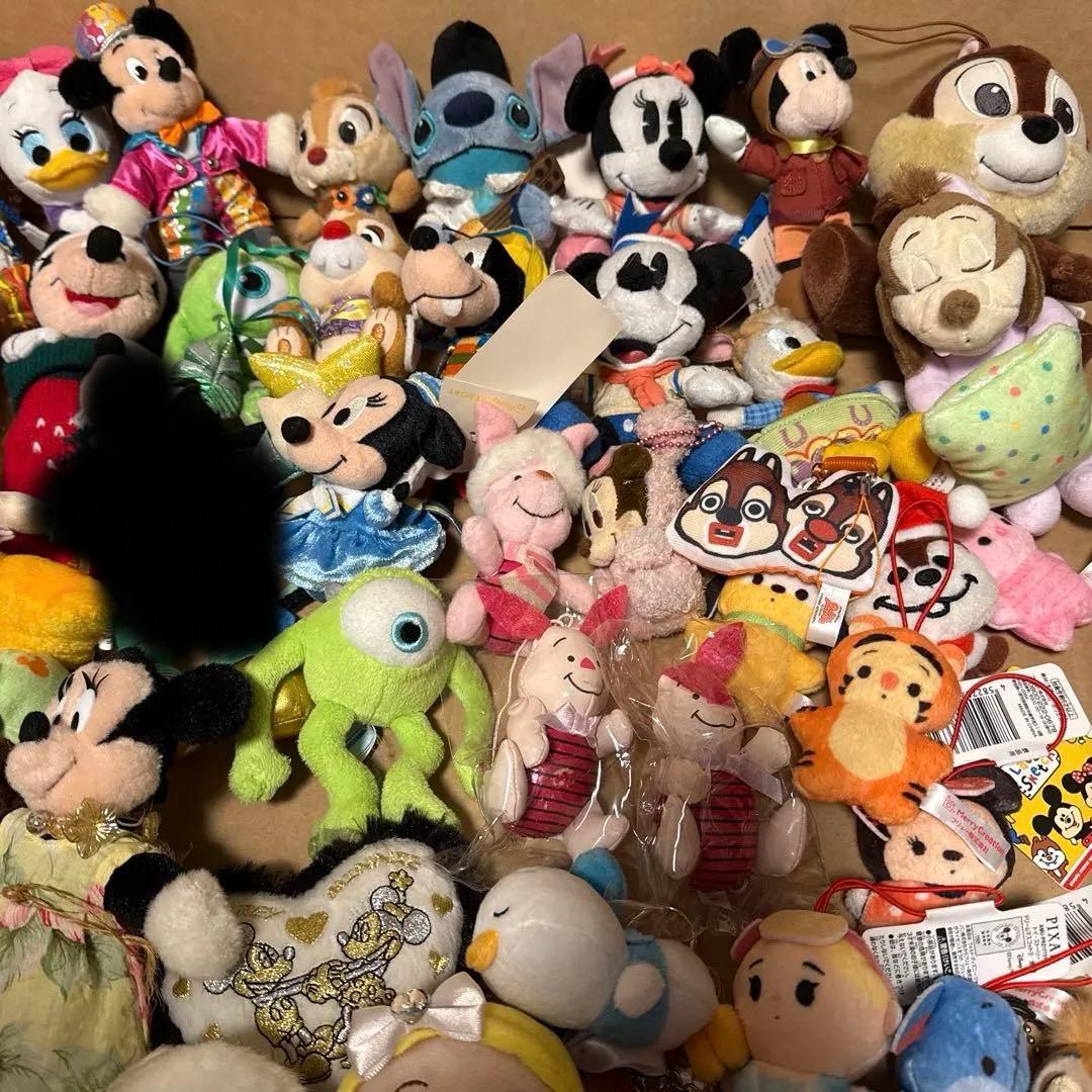 ディズニー　サンリオなど　キャラクター　マスコット　ぬいぐるみ　まとめ売り