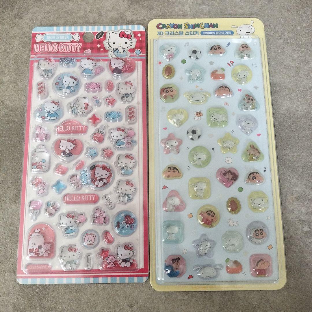 韓国正規品 ボンボンドロップシール ボンドロ ポケモン クレヨンしんちゃん