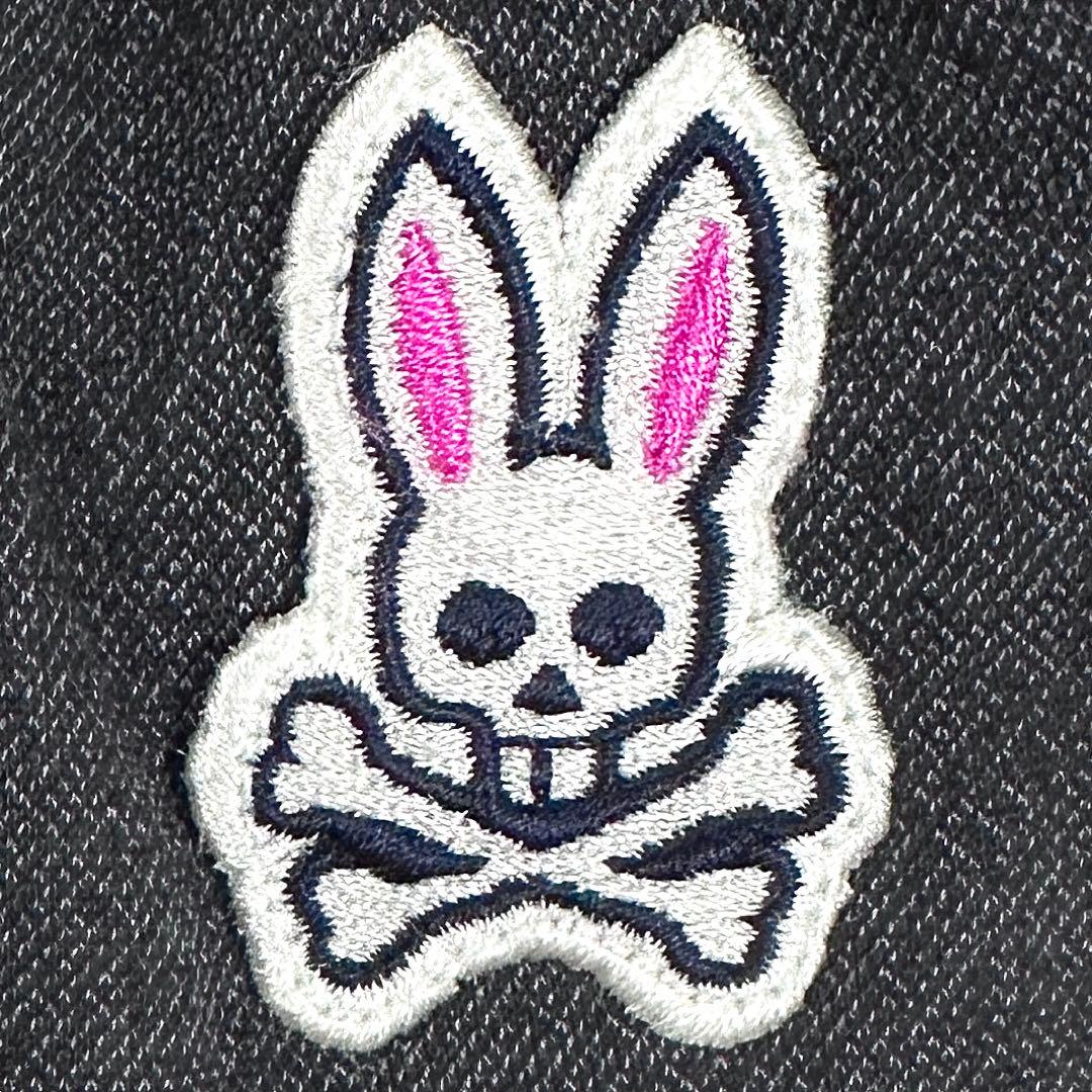 ☆美品☆ Psycho Bunny ハイゲージ ストレッチイージーパンツ 刺繍
