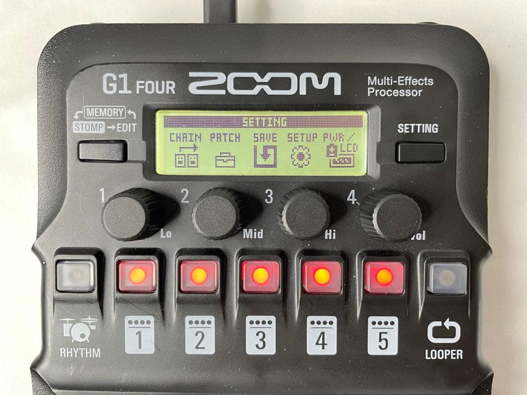 zoom G1 FOUR マルチエフェクター