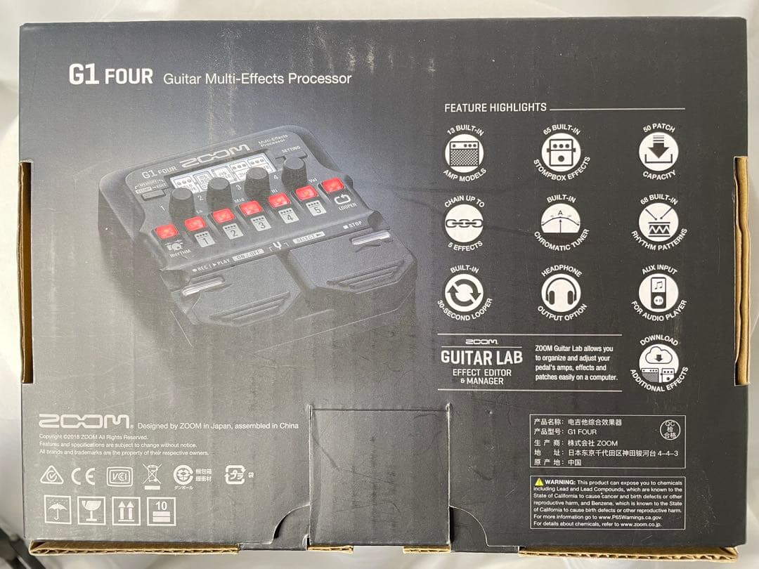 zoom G1 FOUR マルチエフェクター
