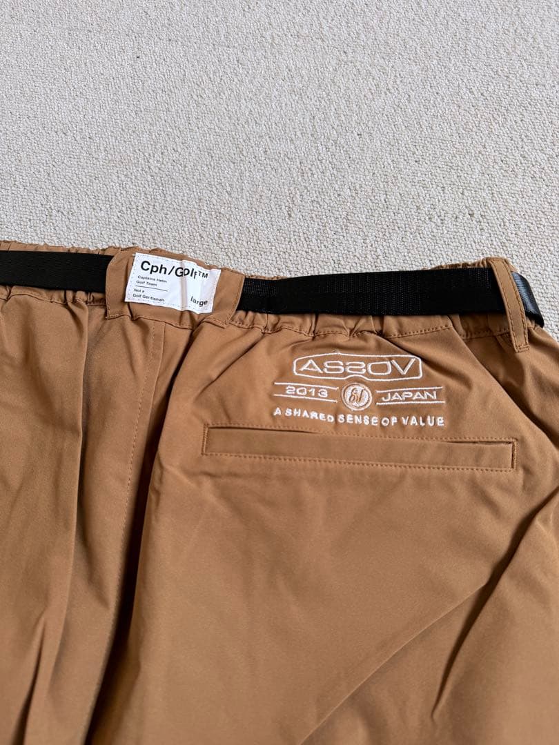 AS2OV×Cph/Golf #ADJUSTABLE SHORTS