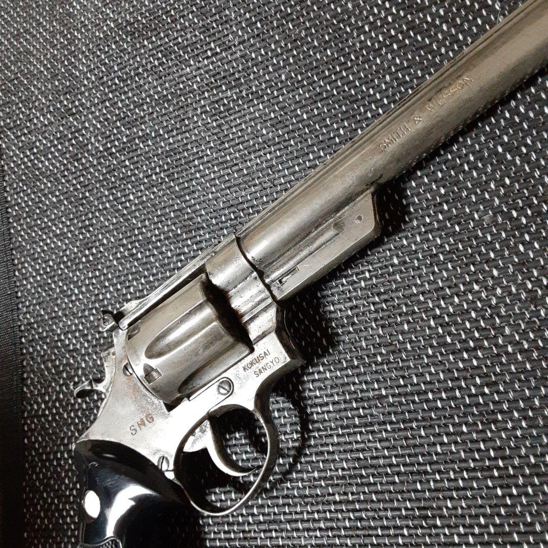 古い金属製リボルバー/SMコクサイ産業マグナム441/Smith&Wesson