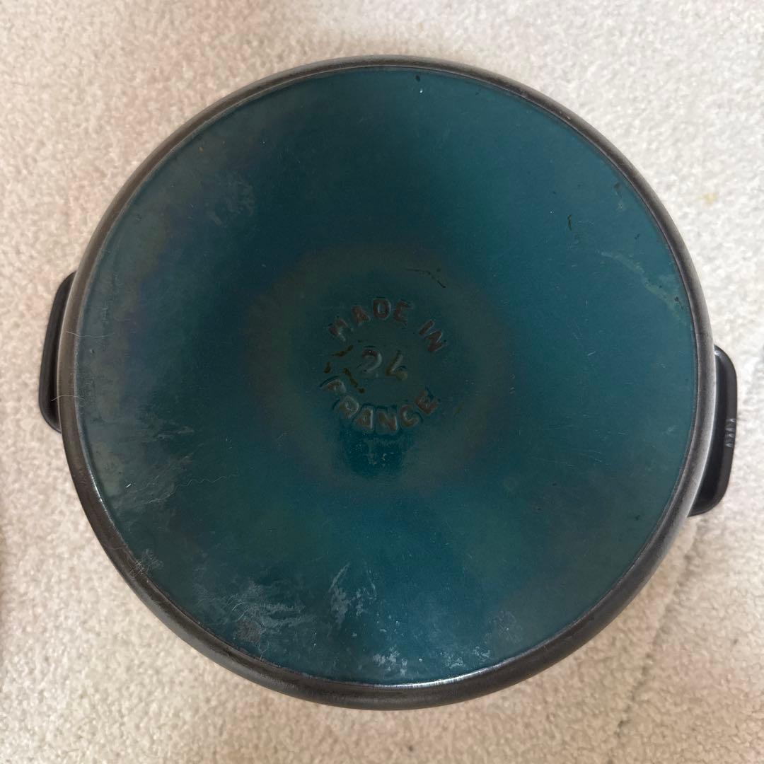 STAUB ストウブ ココット ラウンド 24cm ブラック