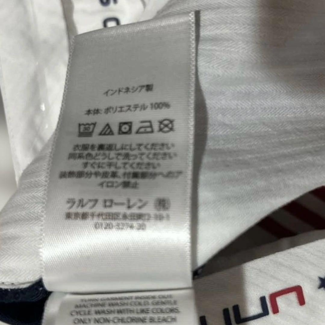美品☆RLX ラルフローレン　ストライプ　ゴルフパンツ　ネイビー　フォーマル