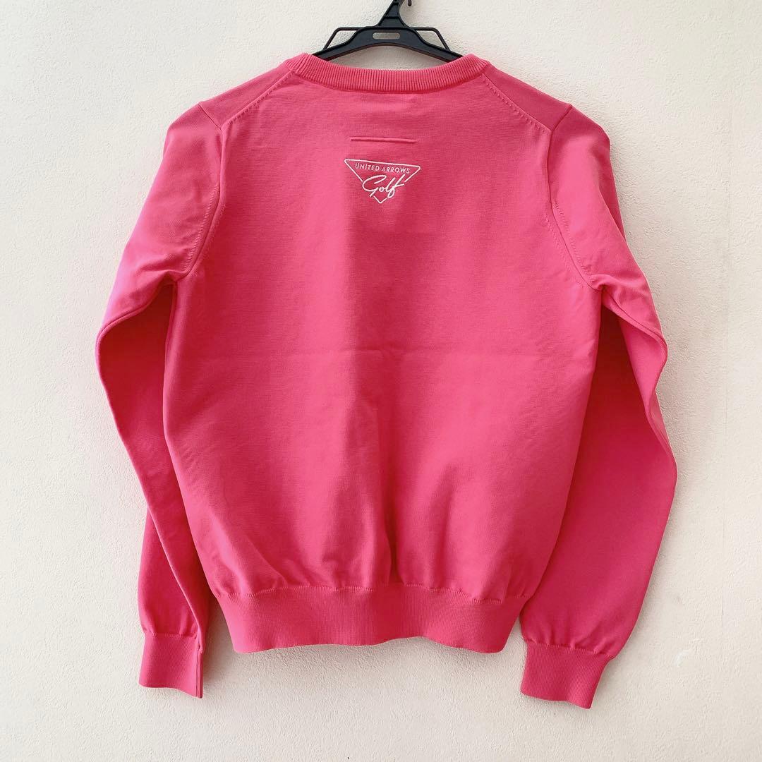 UNITED ARROWS GOLF SLOANE別注プルオーバー S新品ピンク