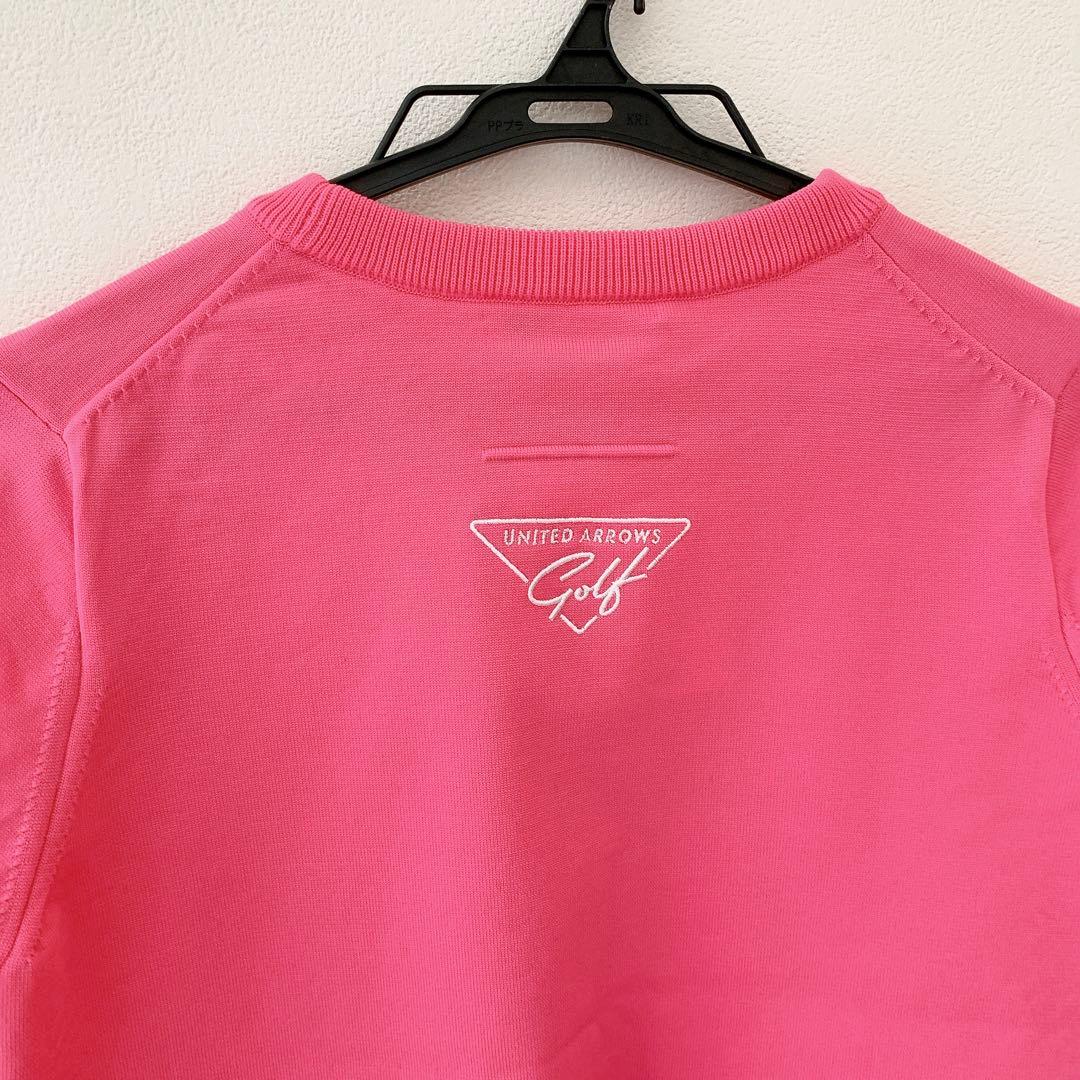 UNITED ARROWS GOLF SLOANE別注プルオーバー S新品ピンク
