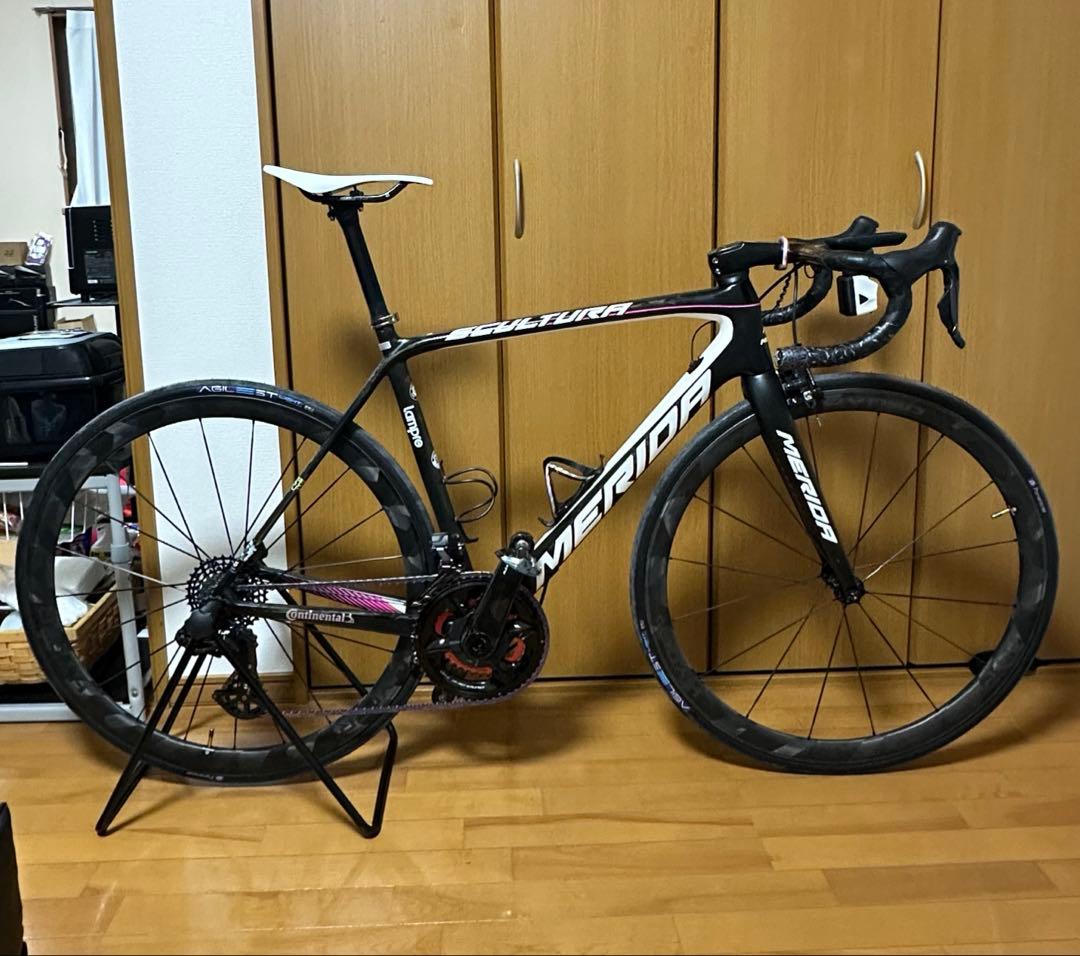 自転車本体 MERIDA SCULTURA team S/M r8150 di2 6.6kg