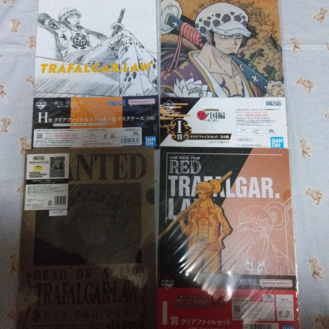 公*o様 ワンピース　クリアファイル　トラファルガー・ロー
