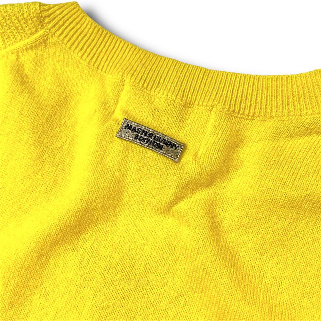 ひ*ら様 4 マスターバニー 定価30,800円 カシミヤ100％ Vネック ニ