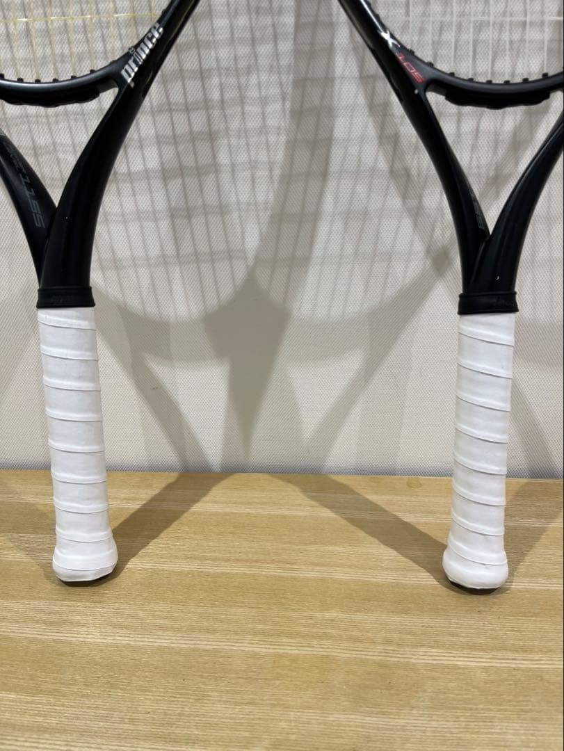 Prince X105 右利き用 2本セット 270g グリップ2