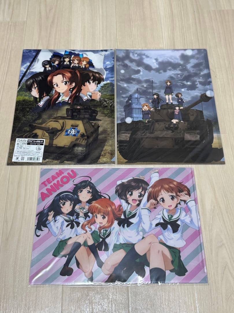 【非売品含む】ガールズ&パンツァー　クリアファイル28枚