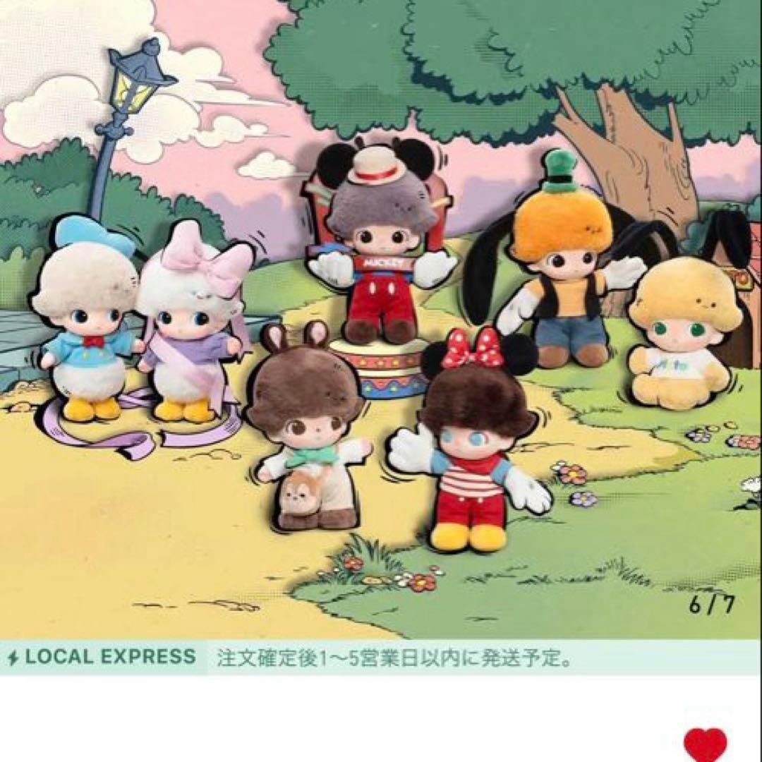DIMOO WORLD×Disney POP MART ぬいぐるみ