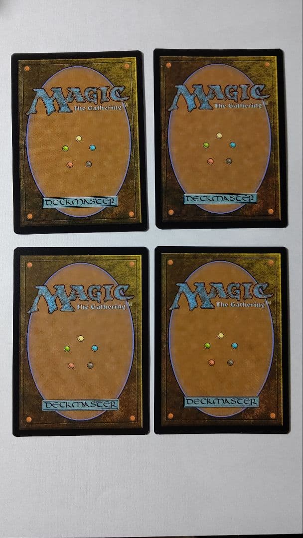 MTG 大魔導師の魔除け 旧枠foil 4枚セット　英語