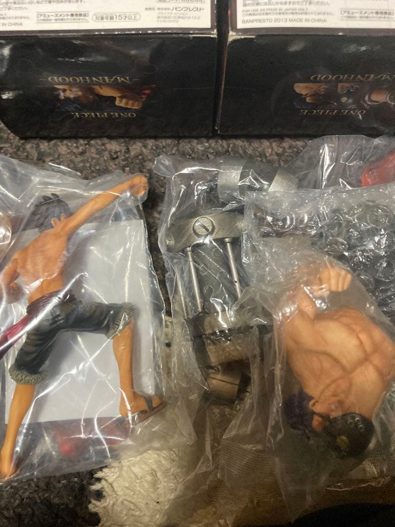 ONE PIECE DXF MANHOOD ルフィ ゼット 2体セット