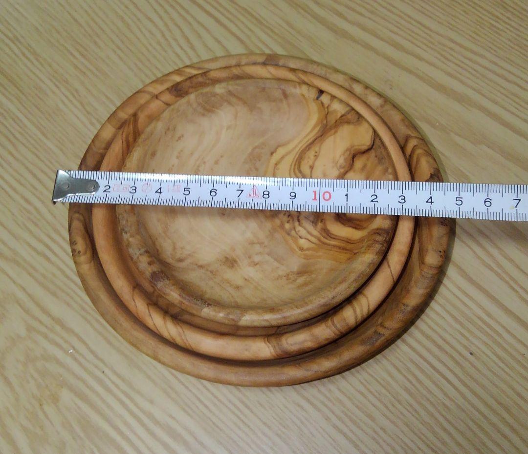 オリーブ食器(スタッキング３枚)15cm