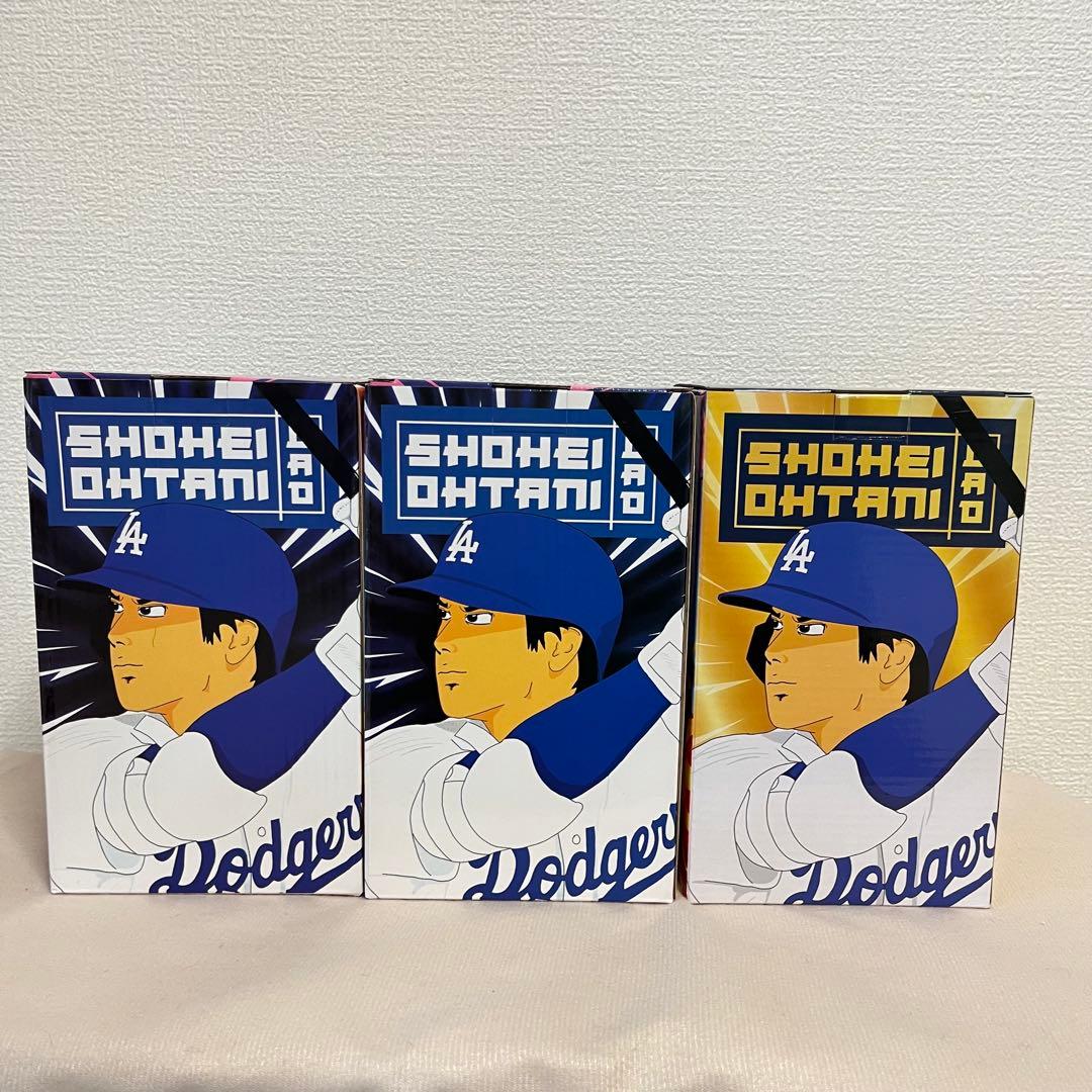 【祝WS連覇！】大谷翔平 ボブルヘッド 3体セット