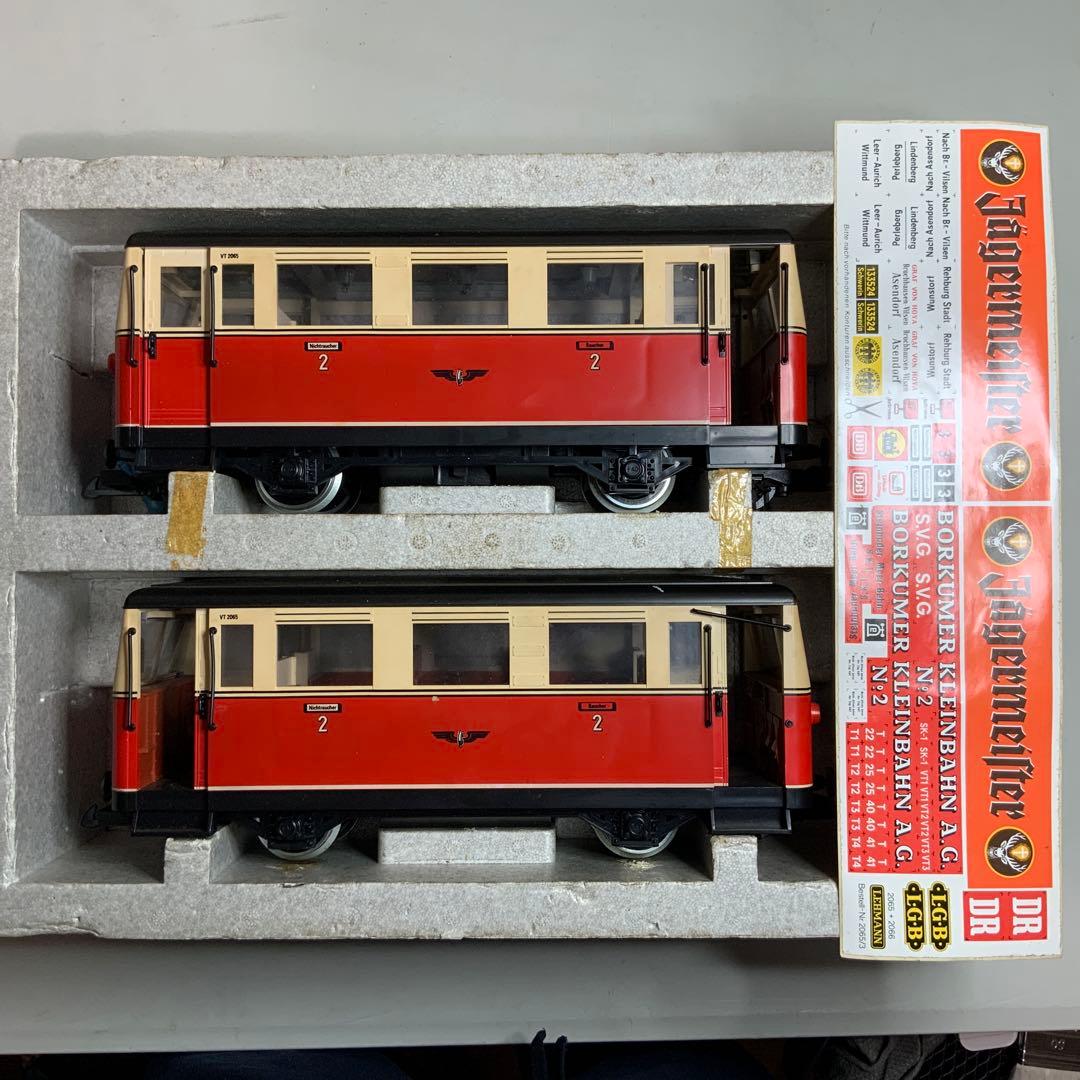 LGB LEHMANN レーマン レールバス 2両連結セット 2065