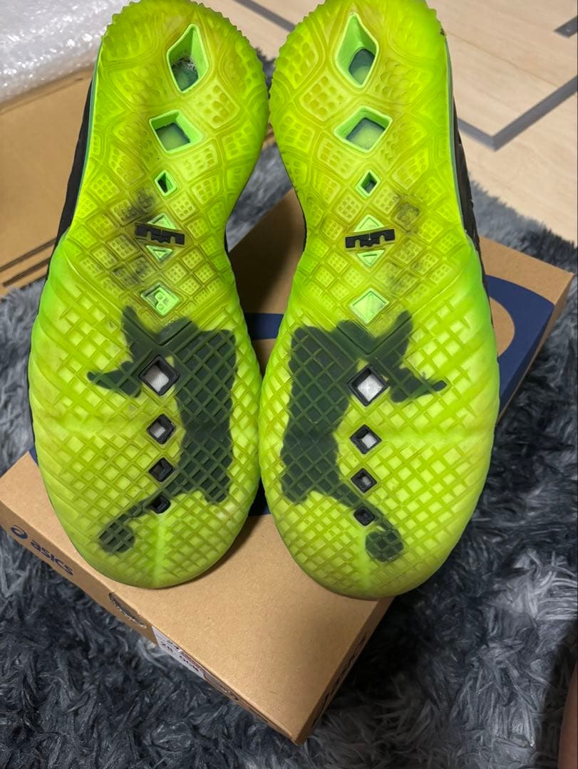 Nike バスケットボールシューズ 27.5cm ブラック/ライム