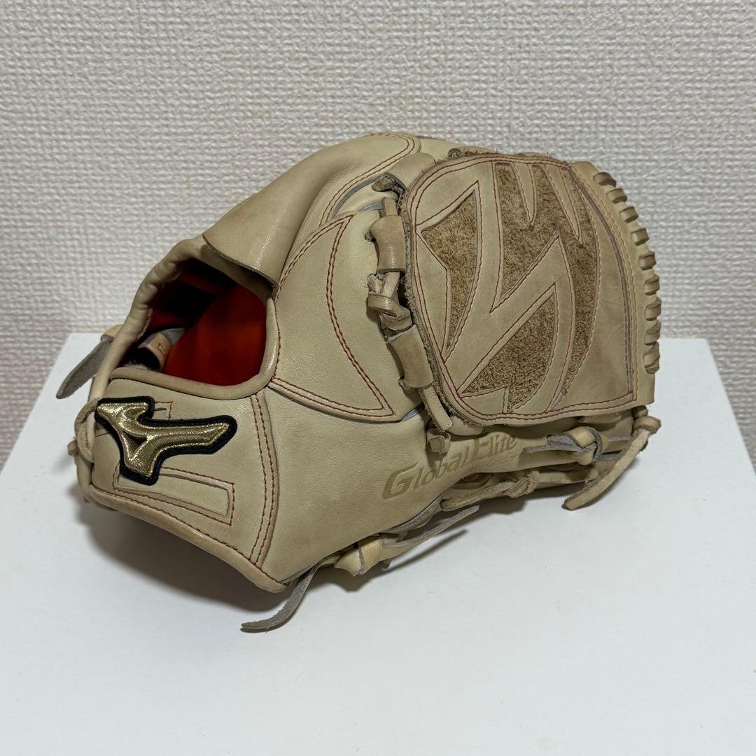 ミズノ　グローバルエリート　オーダー　投手用グローブ　軟式