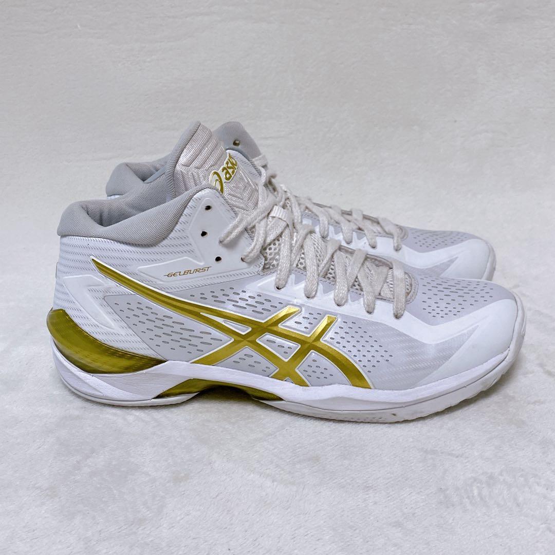 希少 美品　アシックス　GELBURST 20th 記念モデル　25.5cm　白