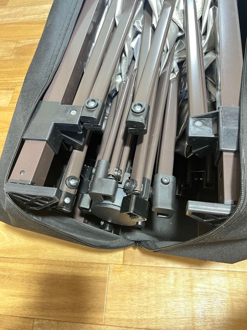 3m ワンタッチタープテント スチールフレーム フィールドア