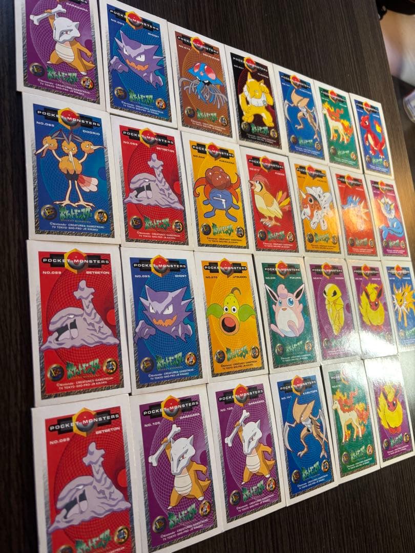 90年代ポケモン グッズ 90枚 希少　キラ　大量　当時物　まとめ売り　アマダ製