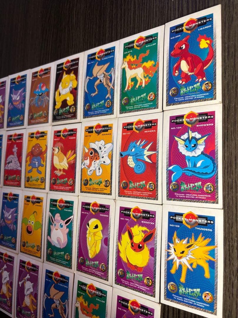 90年代ポケモン グッズ 90枚 希少　キラ　大量　当時物　まとめ売り　アマダ製