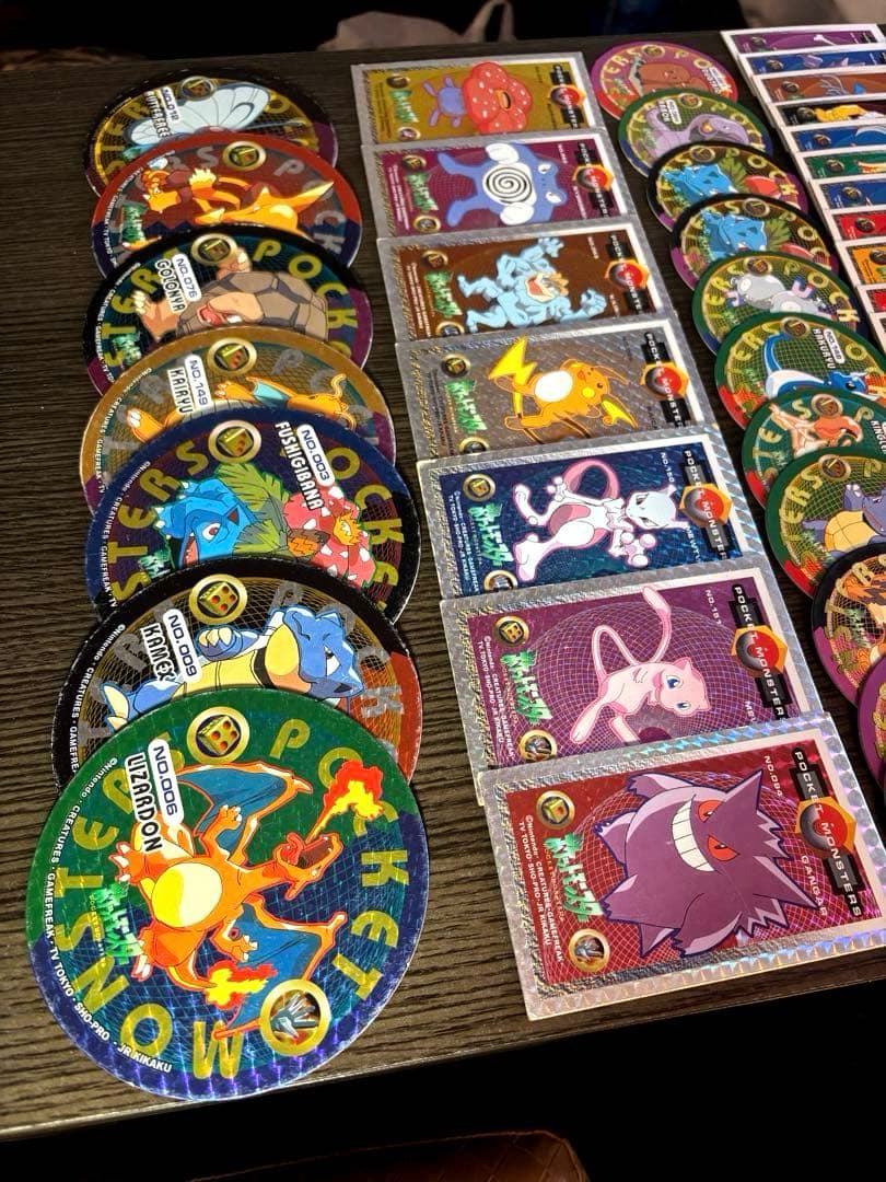 90年代ポケモン グッズ 90枚 希少　キラ　大量　当時物　まとめ売り　アマダ製