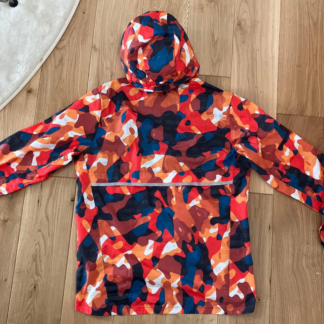 【訳あり】Nike オレンジカモフラージュジャケット